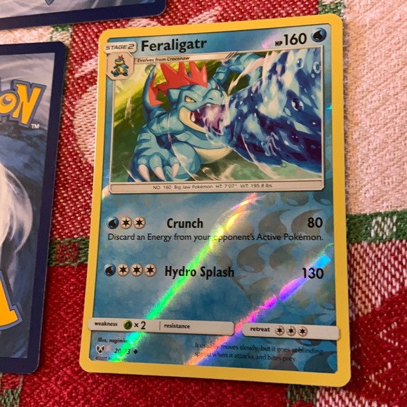 Pokemon TCG Totodile/Croconaw/Feraligatr Bundle (10 Cards) - Picture 8 of 13